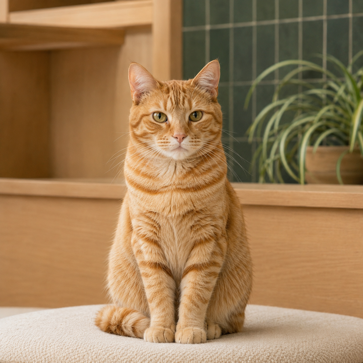 Mochi, resident guide at MATCHA